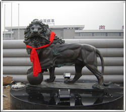 動物銅雕銅獅子