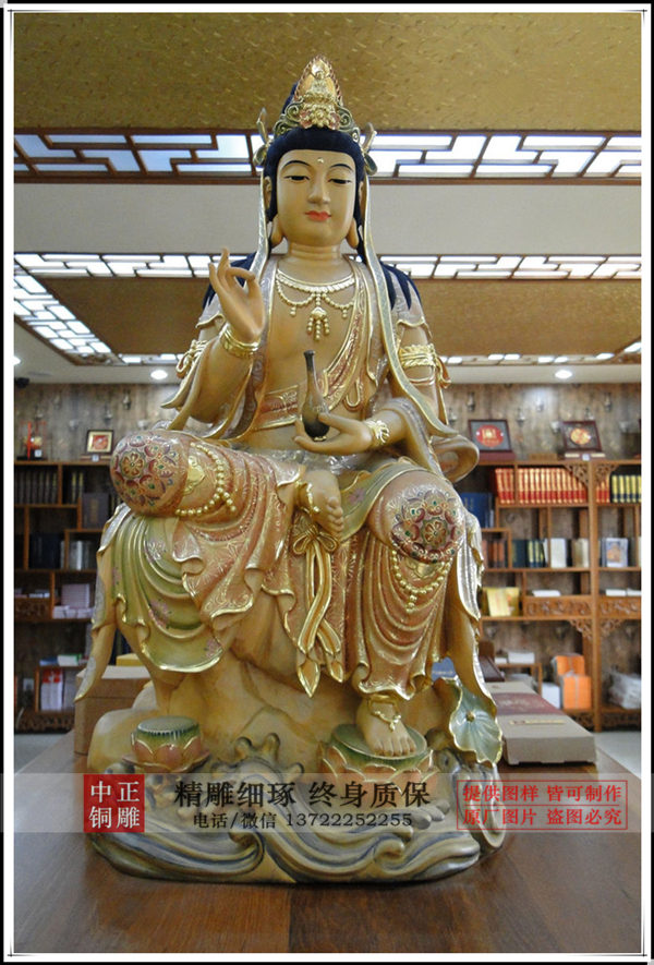 觀音菩薩銅佛像|佛像觀音菩薩