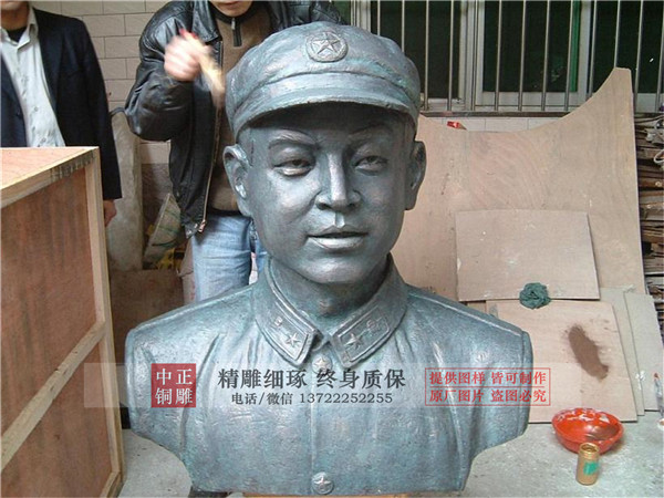 雷鋒銅雕塑