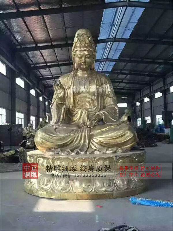 生產(chǎn)觀音雕像