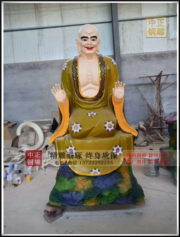 定做十八羅漢雕塑
