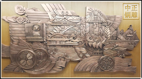 經(jīng)典銅浮雕鑄造