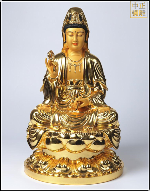 觀音菩薩銅佛像