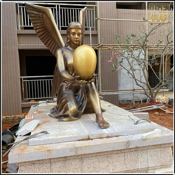 天使女神歐式雕塑