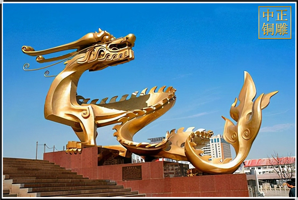 大型廣場龍雕塑