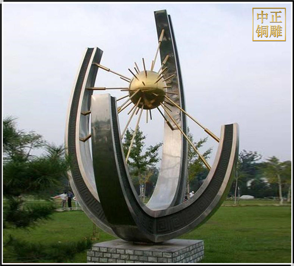 戶外大型抽象園林城市雕塑