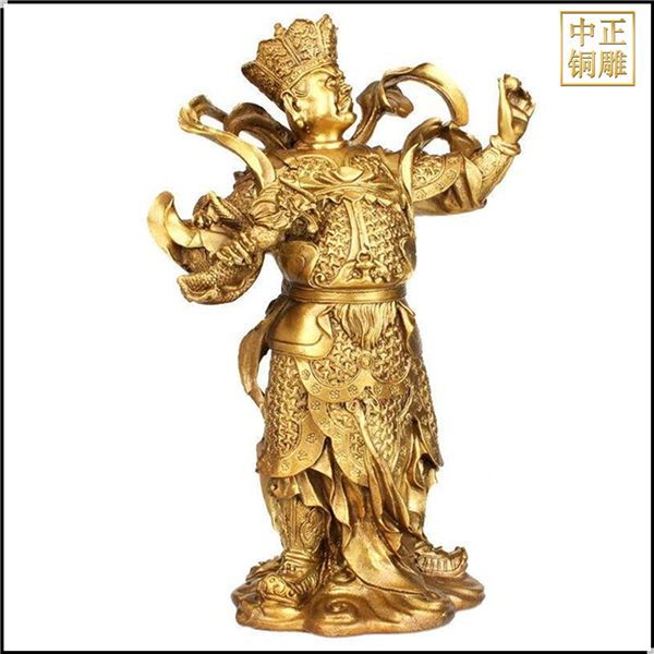 四大天王銅像制作