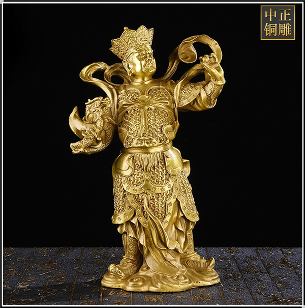 純銅四大天王銅佛像