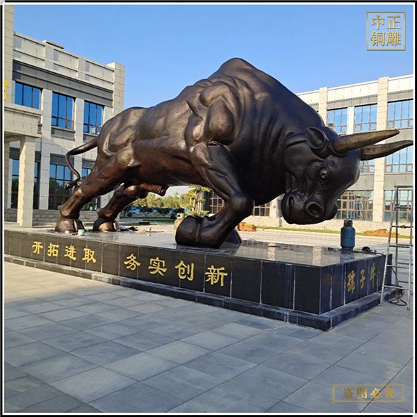 大號旺市銅牛雕塑價格