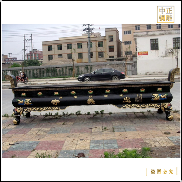 大型祖祠銅香爐