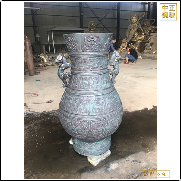 銅花瓶生產廠家