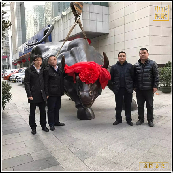 3米旺市銅牛擺件