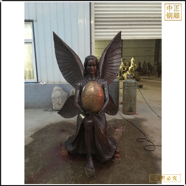 西方人物雕塑銅雕設計