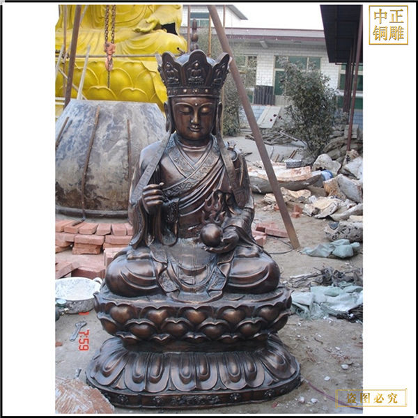 大愿地藏菩薩銅雕