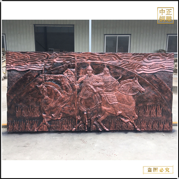 酒店大廳裝飾銅浮雕