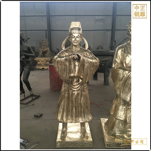 古代人物雕塑鑄造