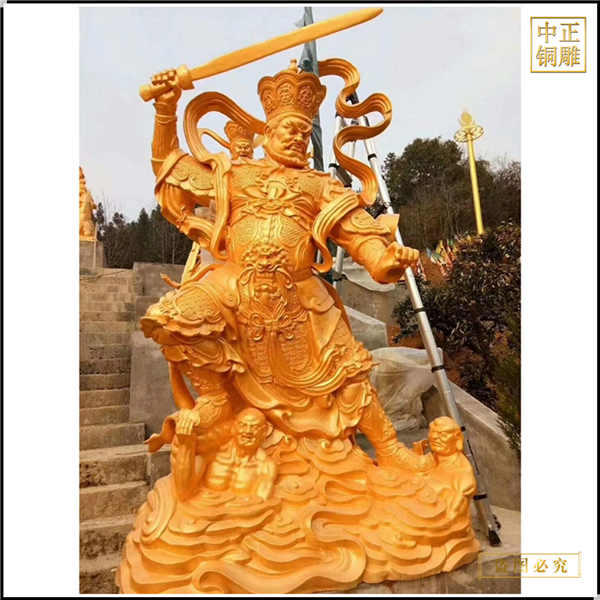 批發極彩四大天王佛像