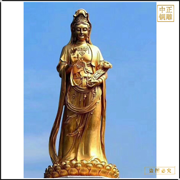 寺廟雕塑大型觀音菩薩