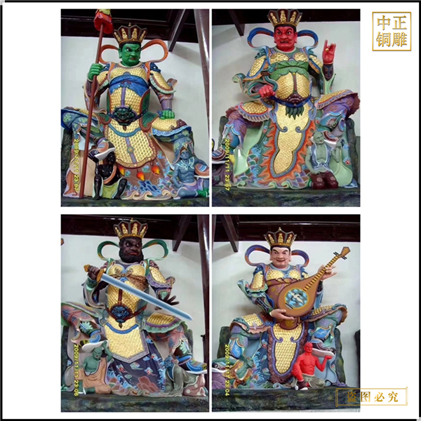 風調雨順四大天王鑄造廠家