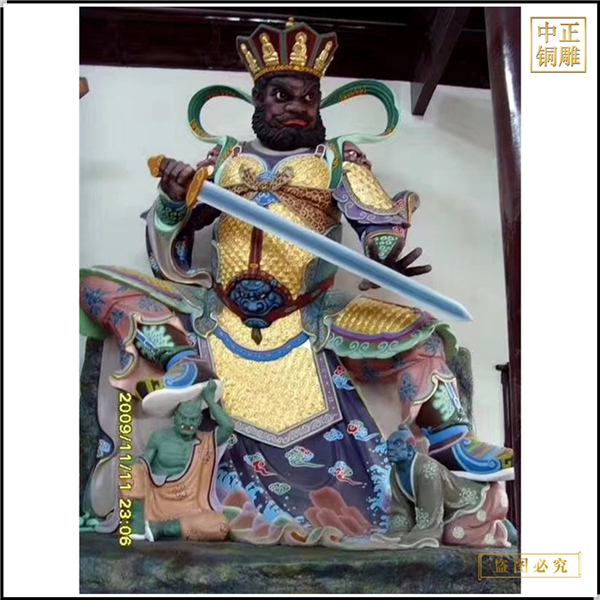 鑄銅四大護法佛像廠家