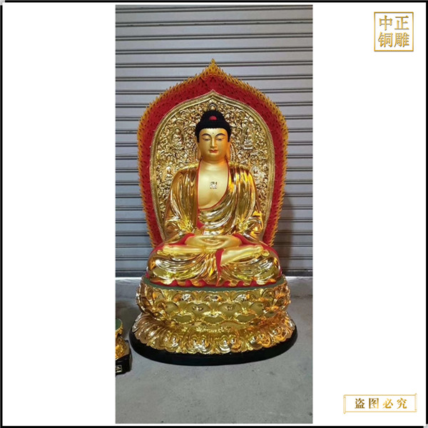 大型銅雕釋迦牟尼佛批發